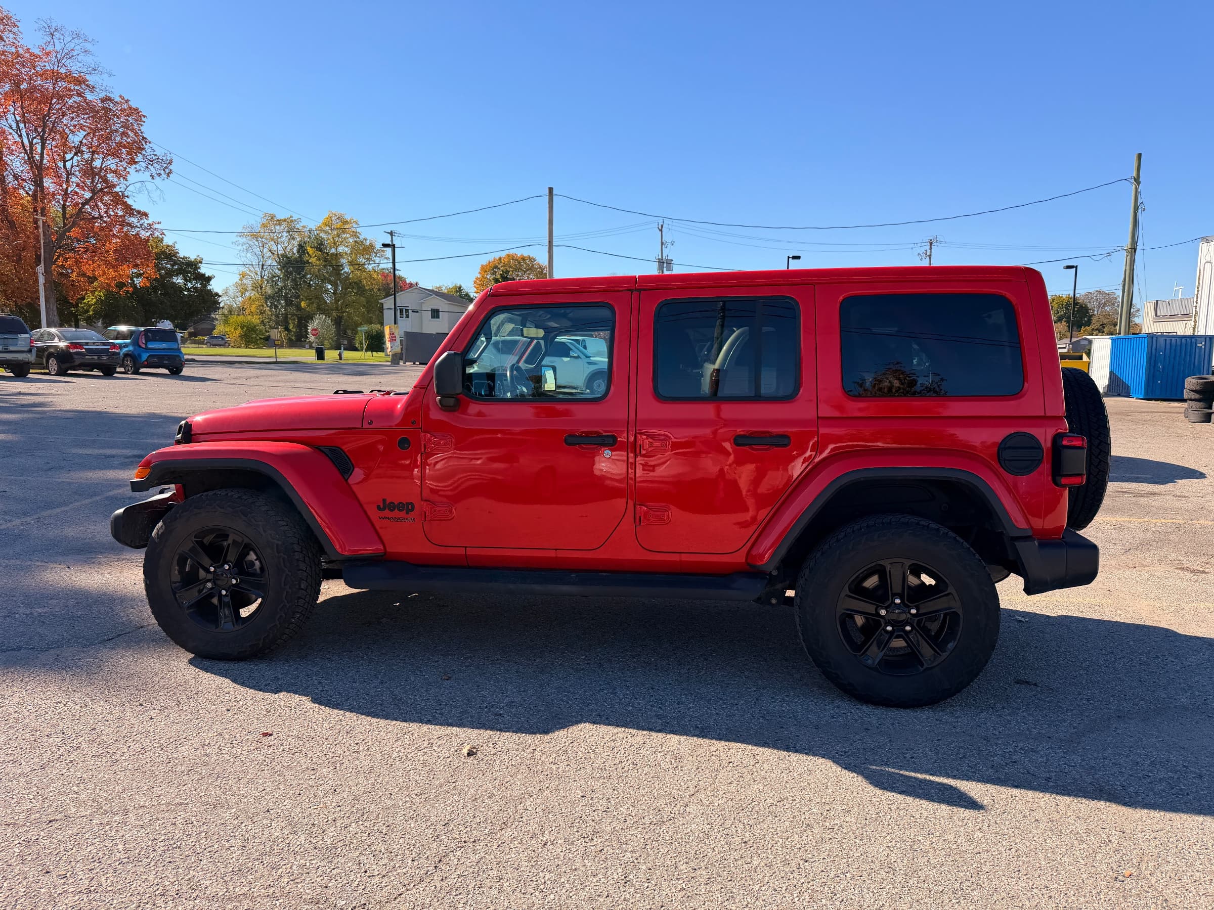 2021 Jeep Wrangler Unlimited Sahara Altitude, photograph 8