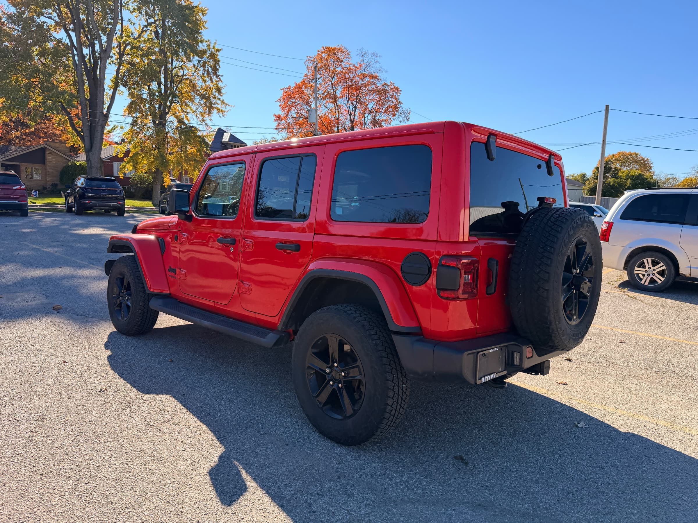 2021 Jeep Wrangler Unlimited Sahara Altitude, photograph 7