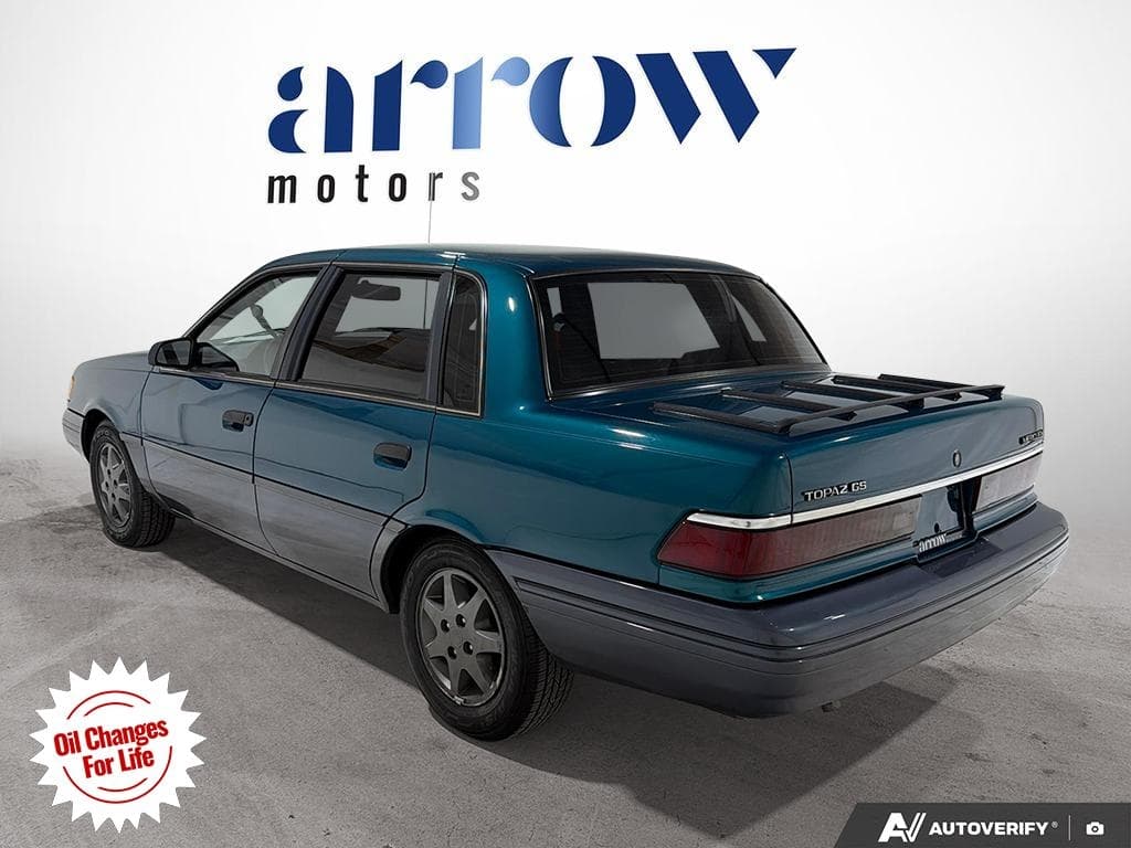 1994 Mercury Topaz GS, photograph 6